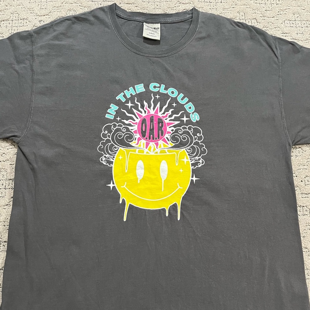 🎸 '22 O.A.R. - OAR Band Of A Revolution In the Clouds Track The Arcade Album Tee